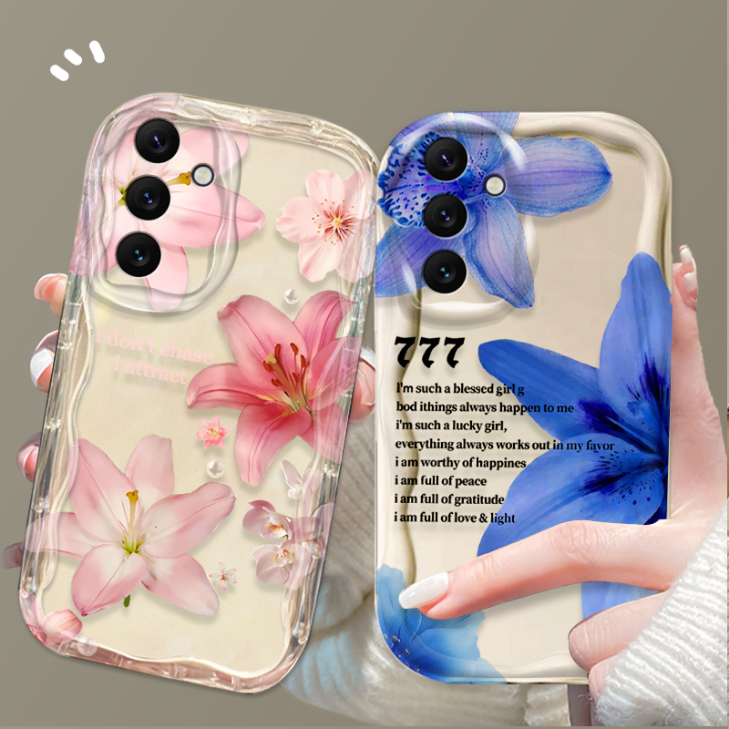 Phone Cases Samsung A14 - Красивый розовый чехол для телефона с