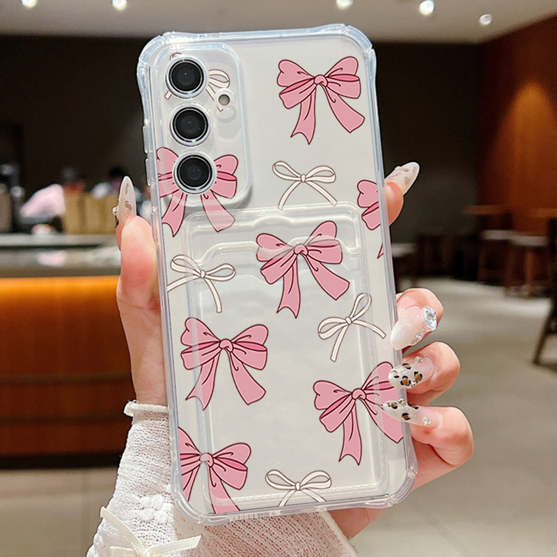 Phone Cases Galaxy A17 - Чехол-бумажник с карманом для карт для