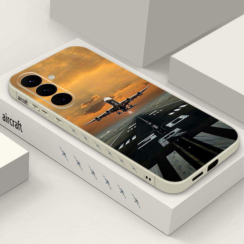 Phone Cases Galaxy A17 - Чехол для телефона с принтом самолета