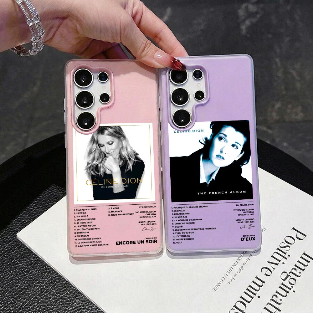 Phone Cases With Card Holder - Чехол для телефона Singer C-Celine D-Dion