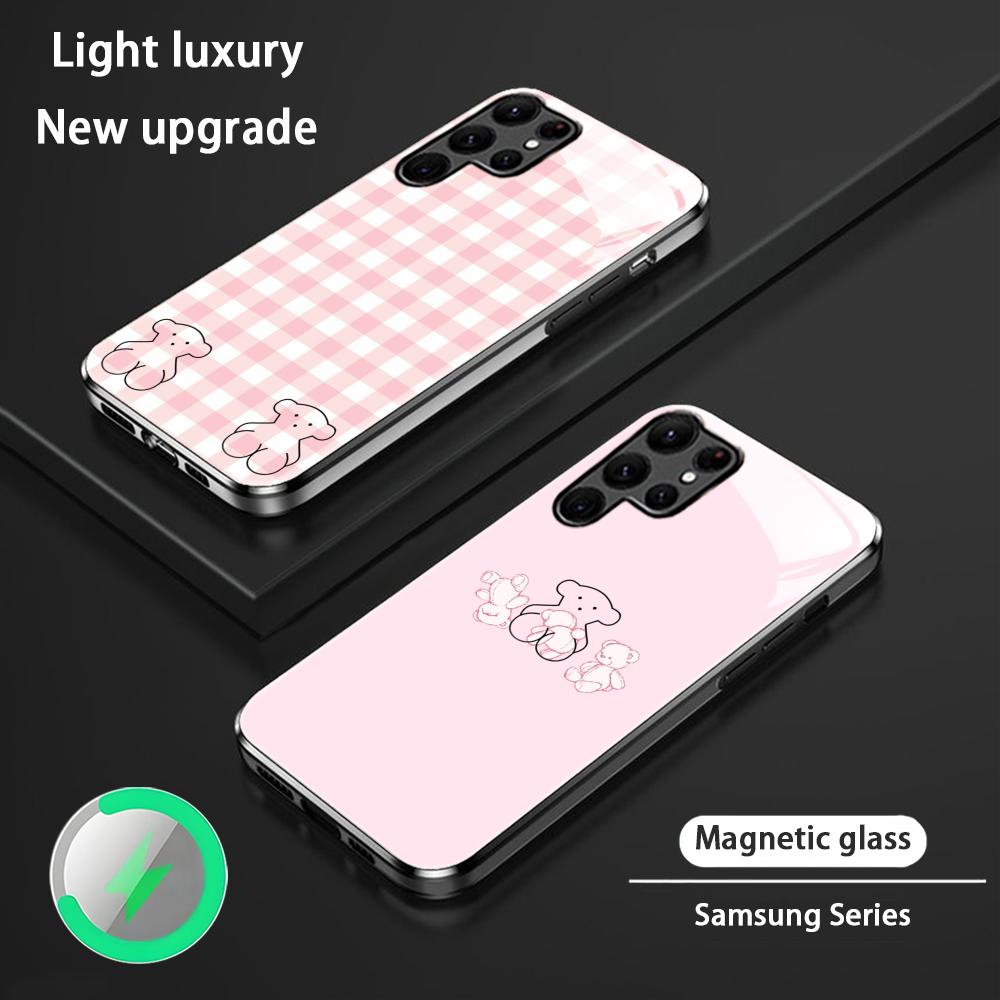 Phone Cases Trending - Модный роскошный стеклянный магнитный чехол T-TouSES