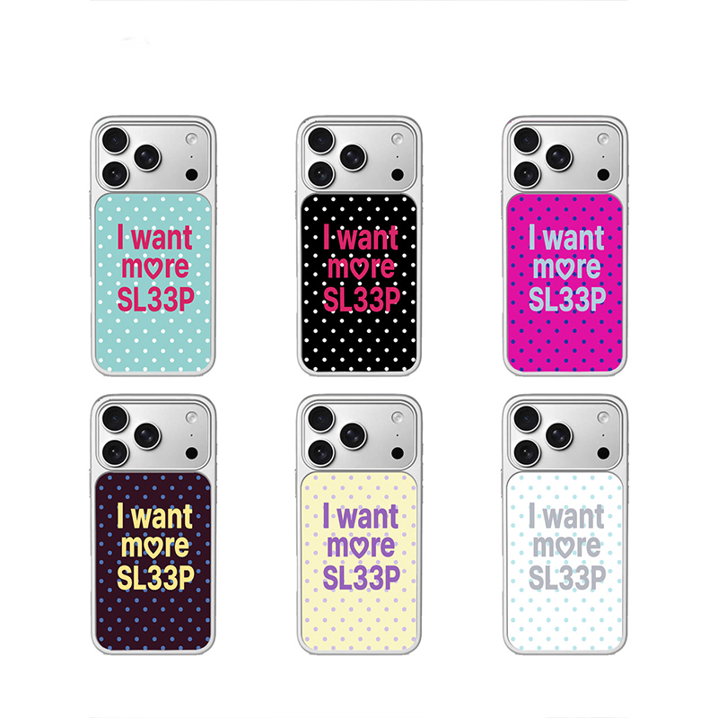 Phone Cases Polka Dot - Минималистичный чехол для телефона с эпоксидным
