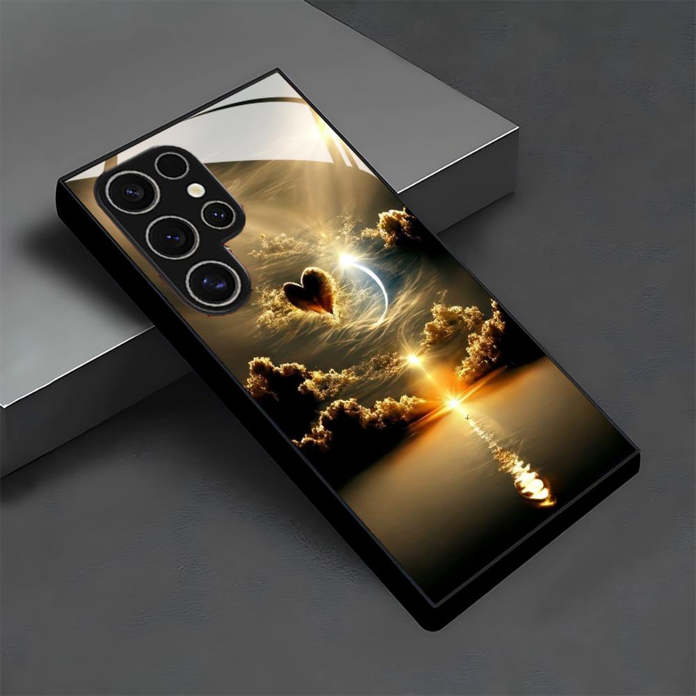 Phone Cases For Samsung S21 5G - Стеклянный чехол для телефона с изображением
