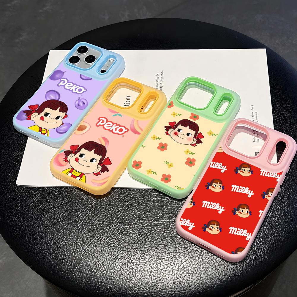 Phone Cases With Card Holder - Чехол для телефона Fujiya Milky Peko-Chan