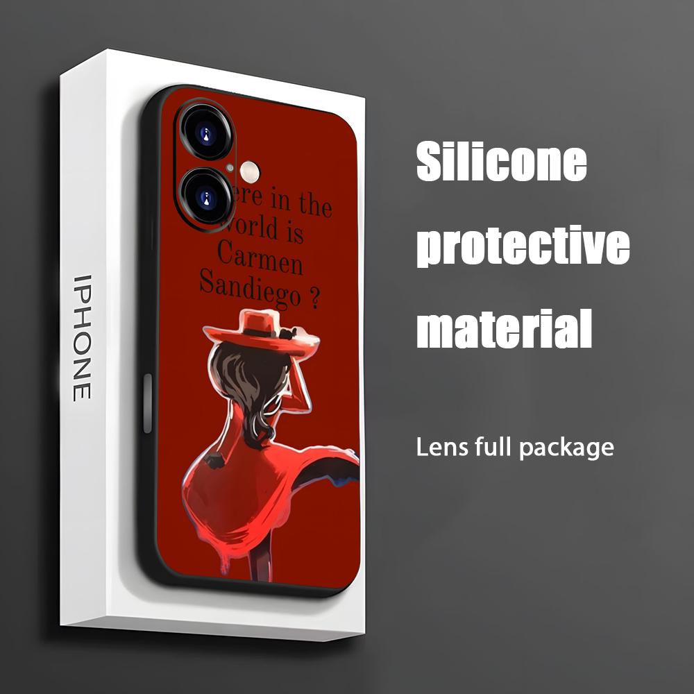 Phone Cases Unique - Чехол для телефона Hot Carmen Sandiego