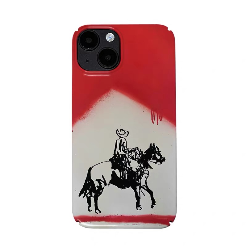 Phone Cases Xr Boys - Чехол для телефона Ins Korean Red