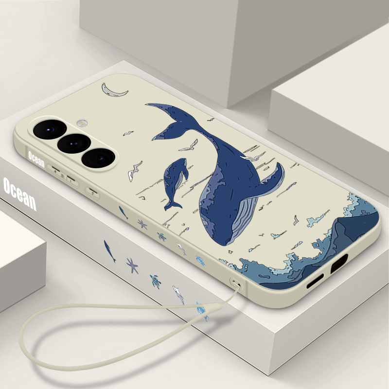Phone Cases Galaxy A17 - Чехол для телефона с изображением китов