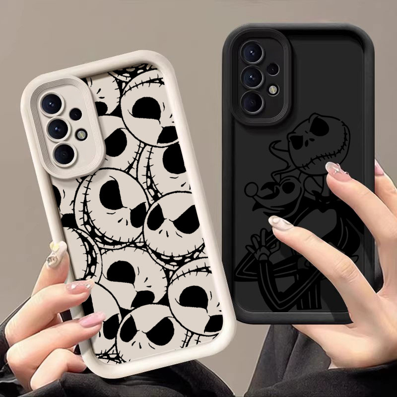 Phone Cases Samsung A14 - Чехол Jack Sally Skellington Art для