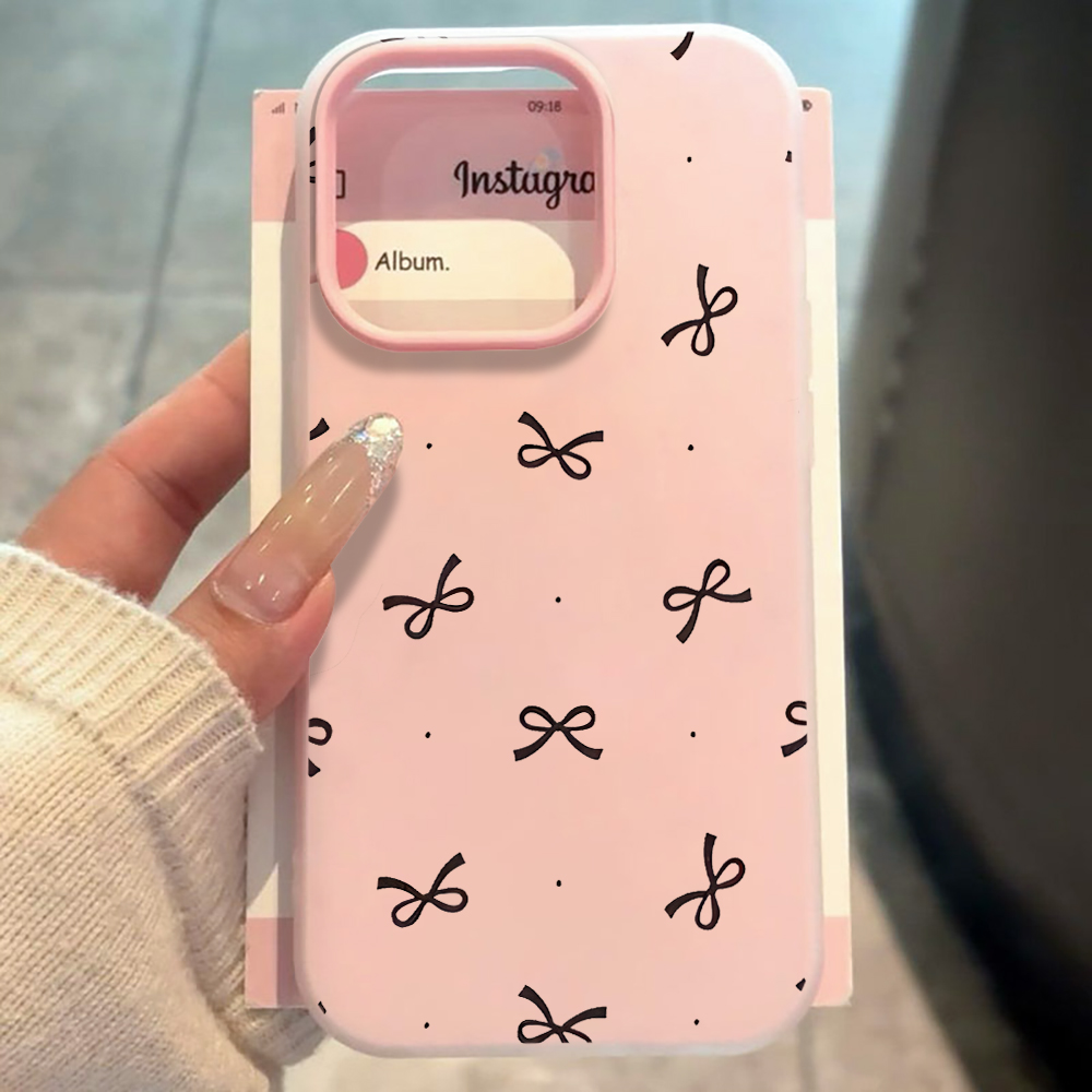 Phone Cases Unique - Милый чехол для телефона с бантом
