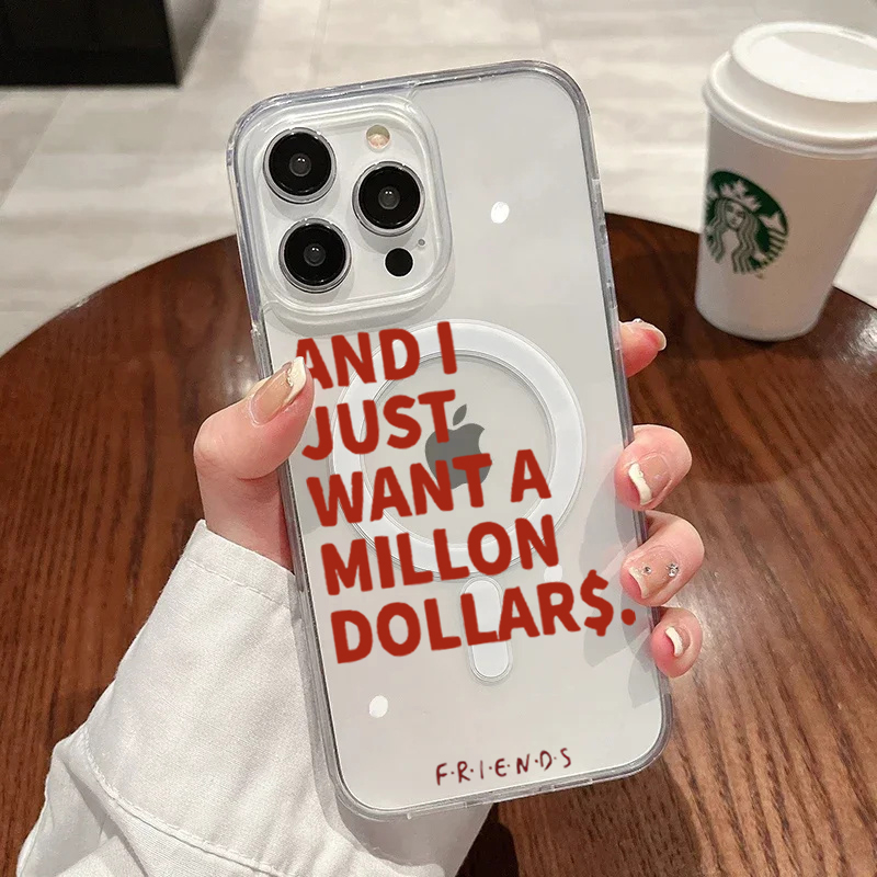 Phone Cases Unique - Модный чехол с абстрактными цитатами для