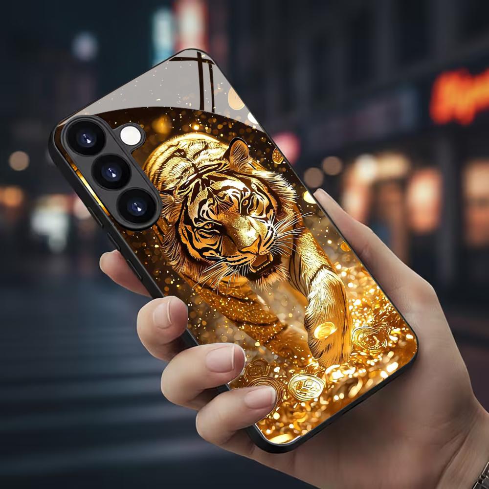Phone Cases For Samsung S21 5G - Чехол для телефона с рисунком тигра
