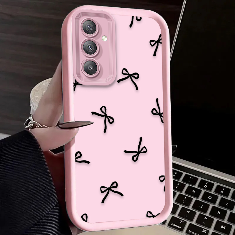 Черный чехол с сердечками и ба – обзор и цена Phone Cases Samsung A14