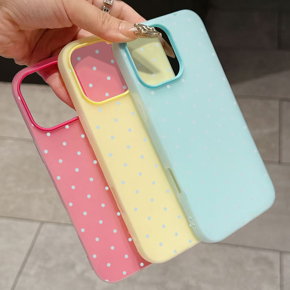 Очаровательный светло-голубой  – обзор и цена Phone Cases Polka Dot