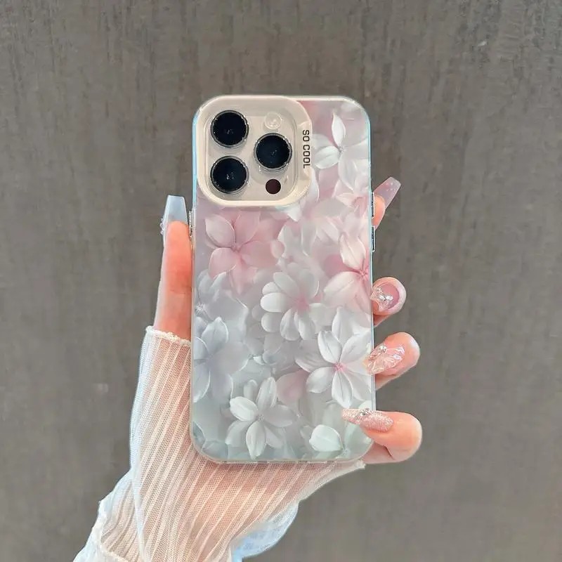 Розовый чехол с цветочным прин – обзор и цена Phone Cases Unique
