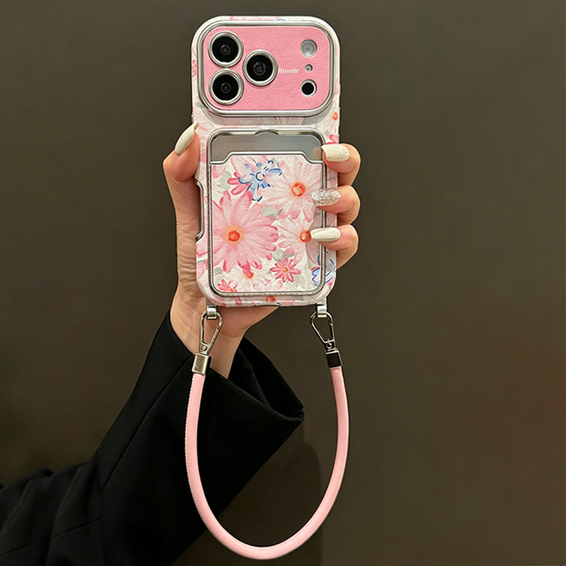 Розовый чехол для телефона с ц – обзор и цена Phone Cases With Card Holder